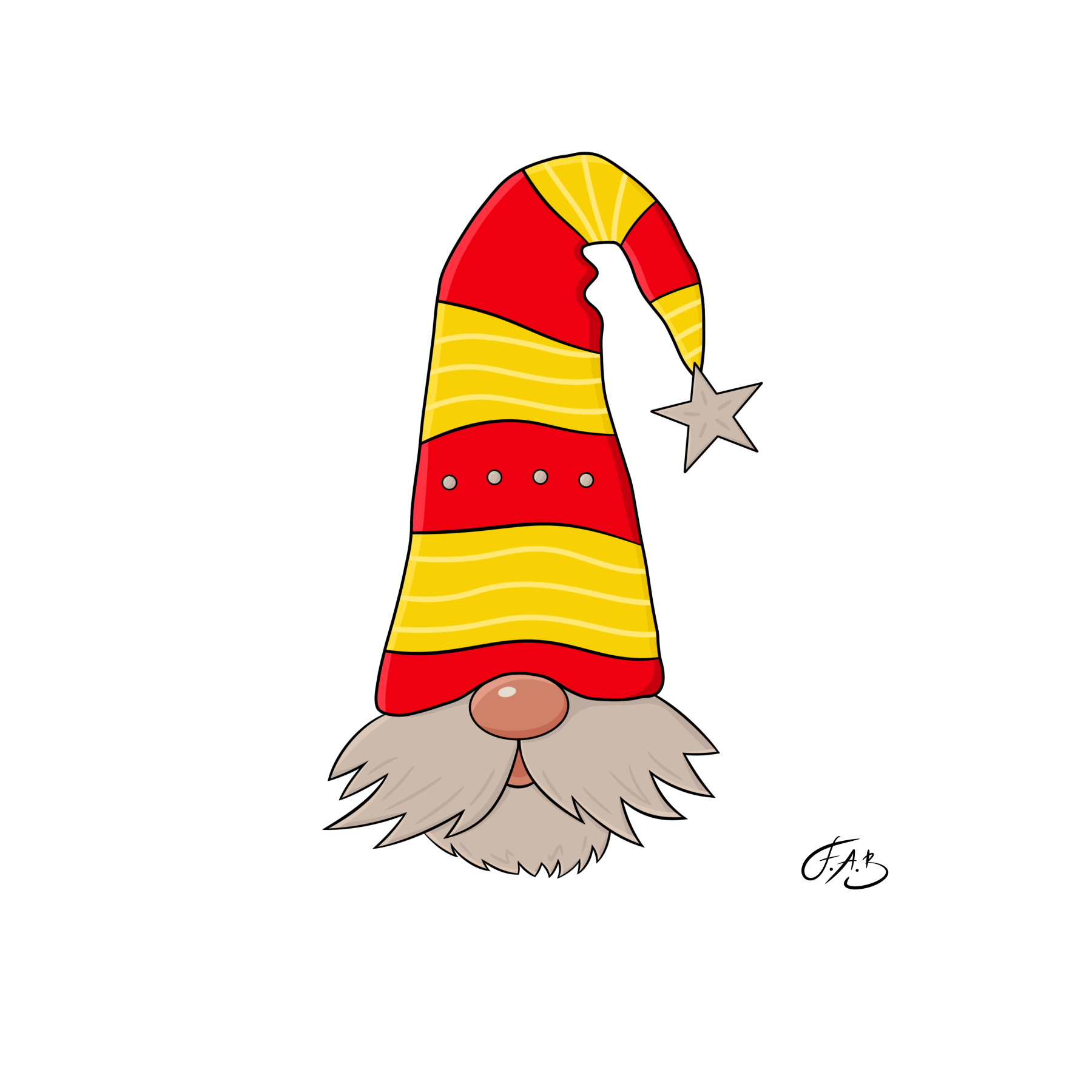 Christmas Gnome — version 4