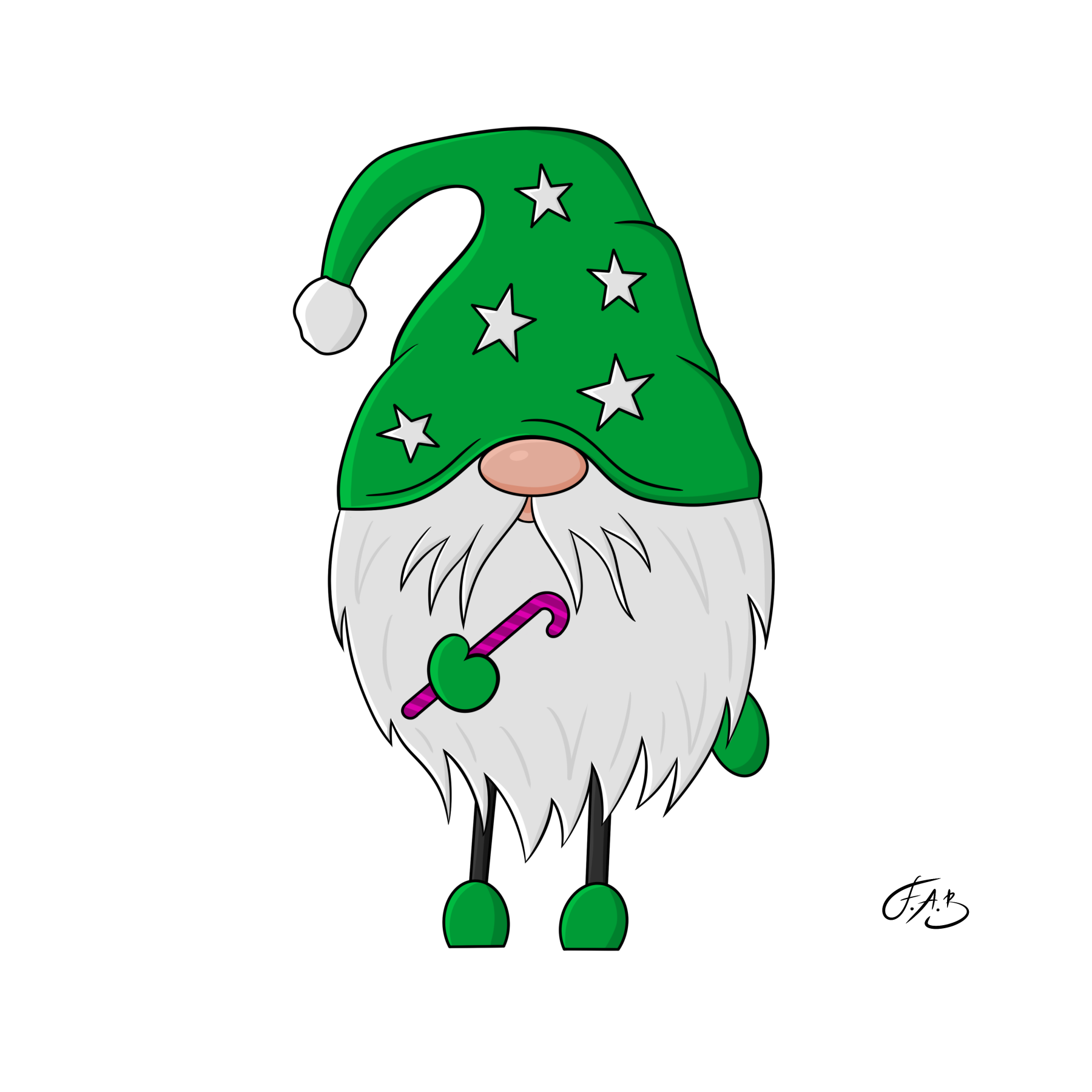 Christmas Gnome — version 4
