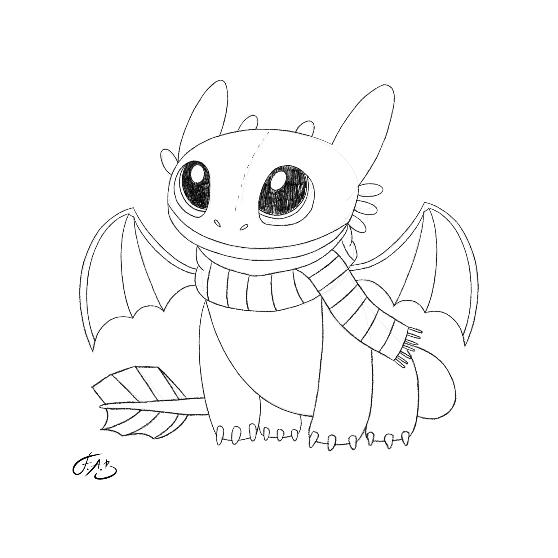 Toothless — version 1
