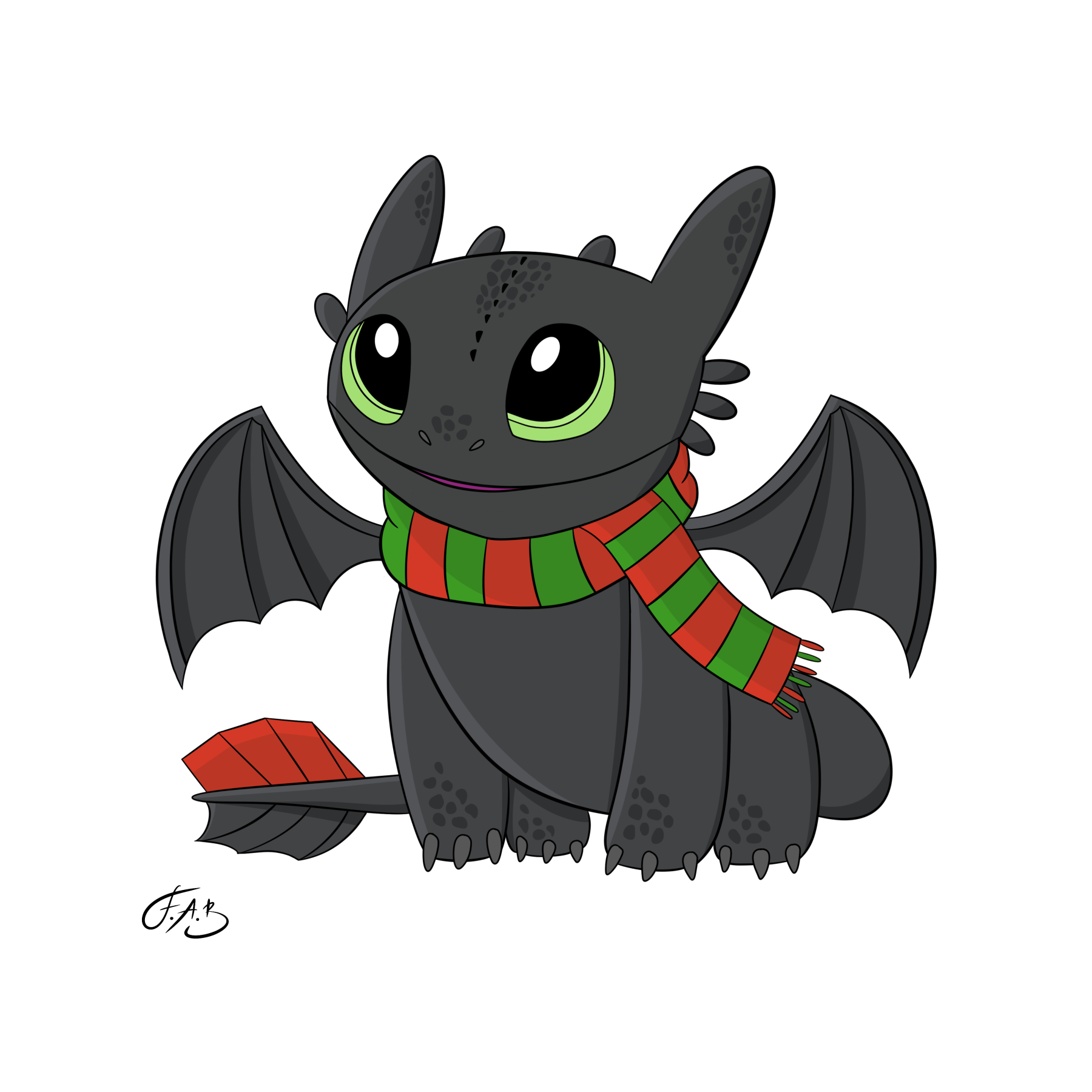 Toothless — version 4