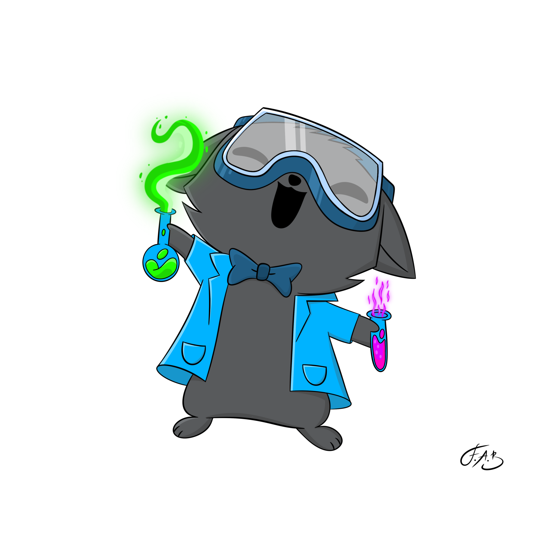 Mad Science Cat — version 4