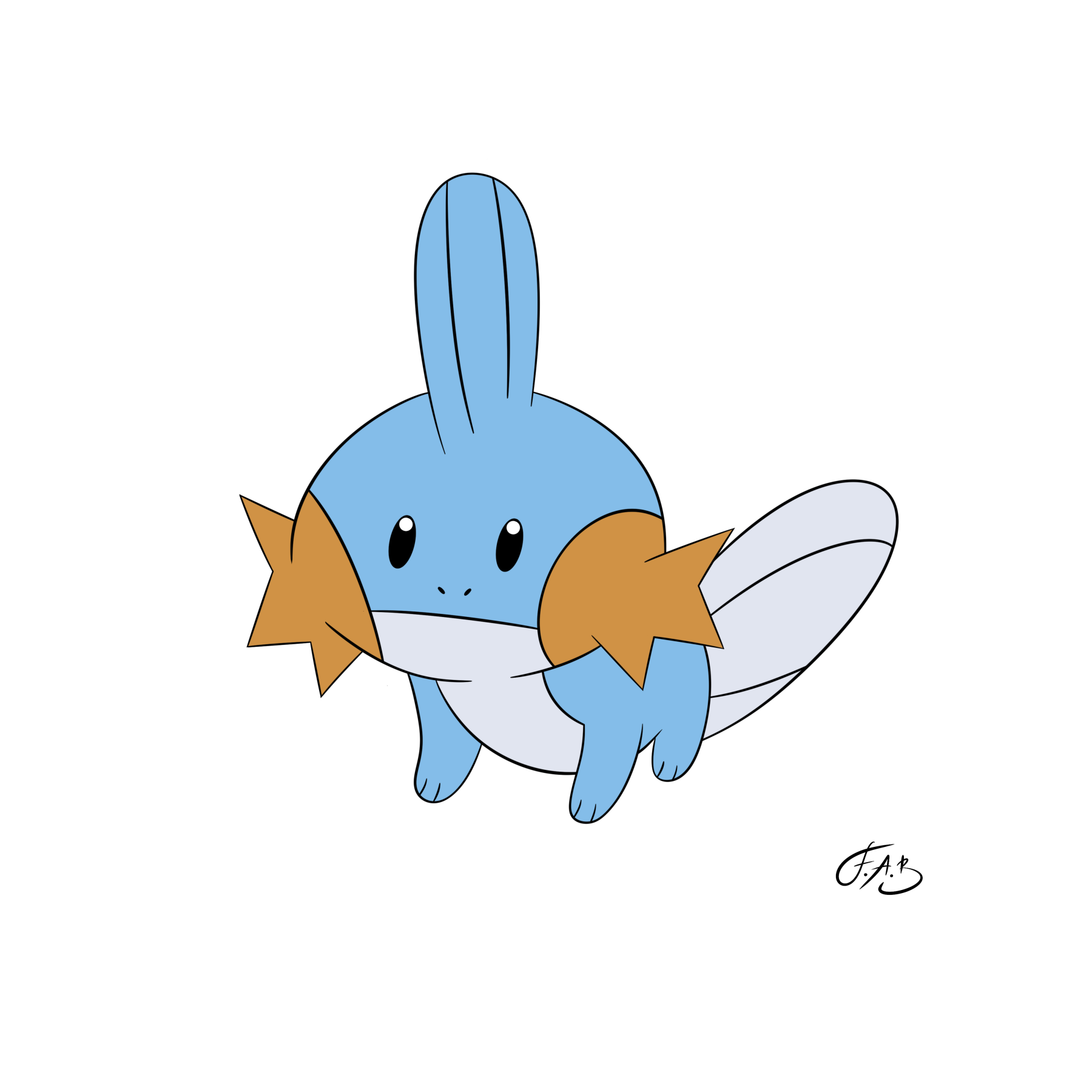 #0258 Mudkip — version 3
