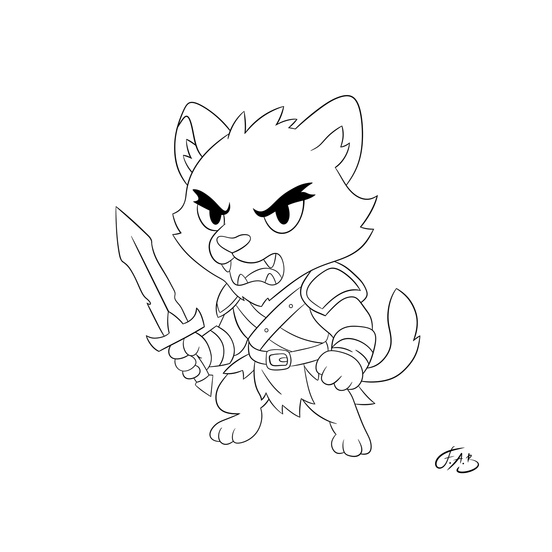 Hellscar Tigress — version 2