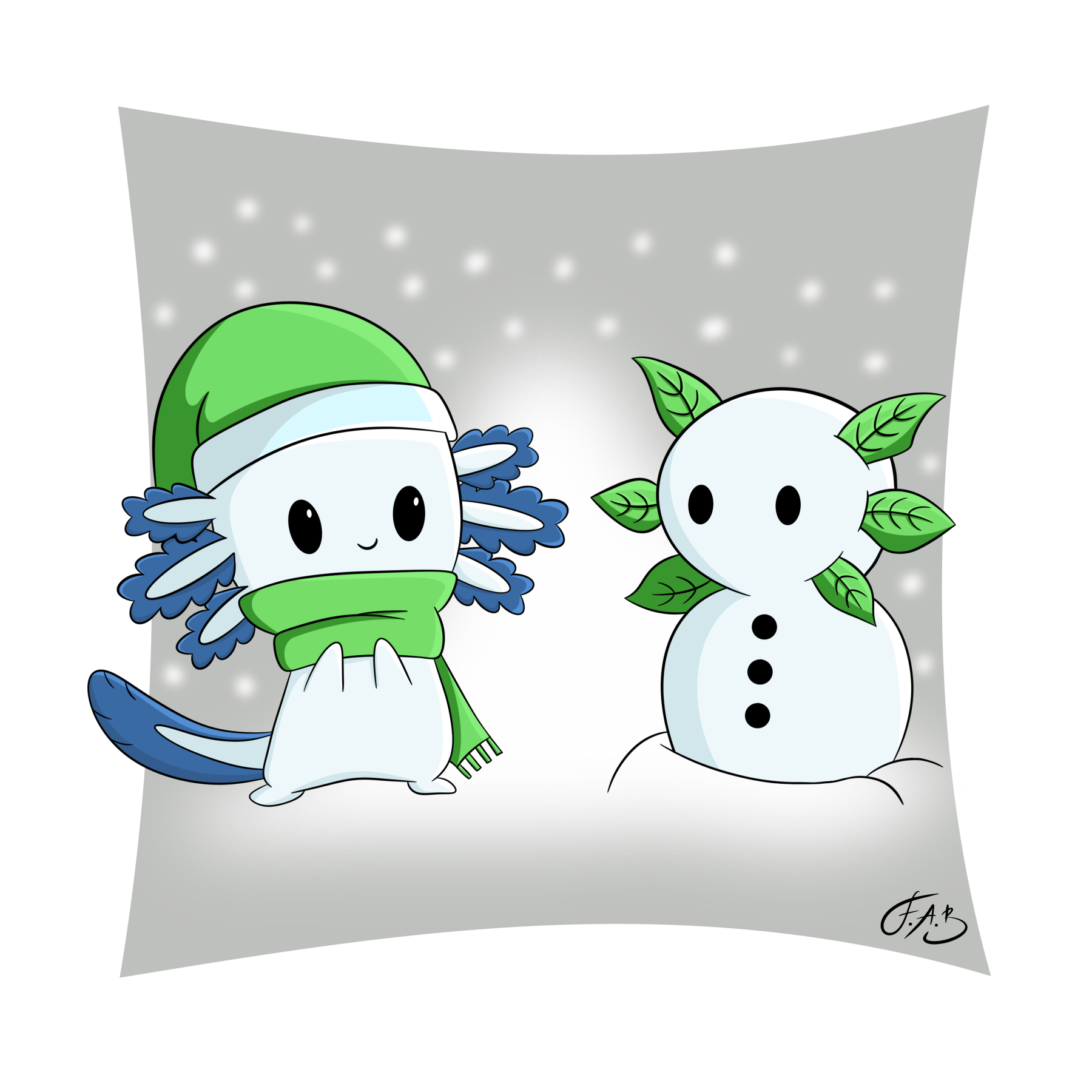 Axolotl and Snow-o-Lotl