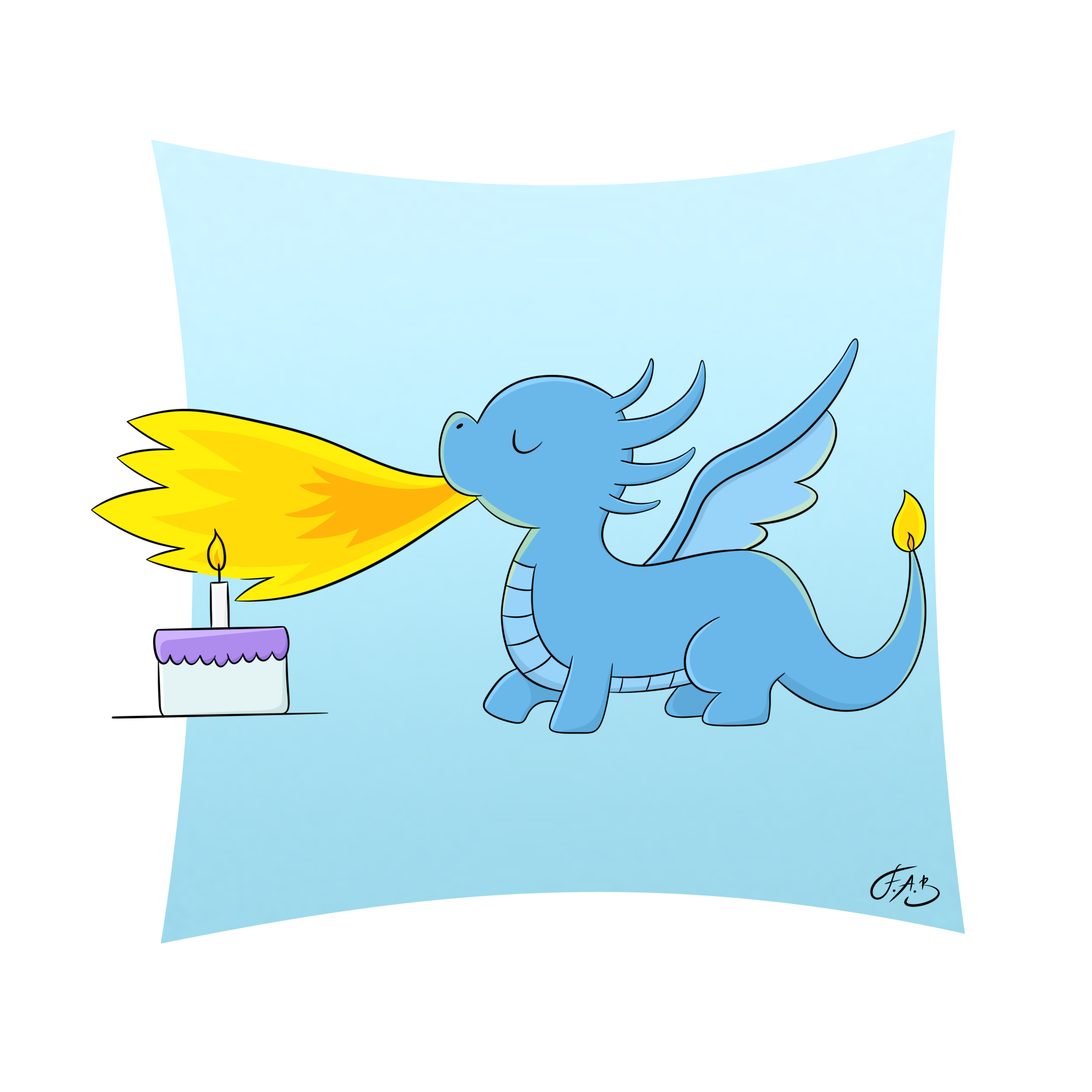 Birthday Dragon Marianna