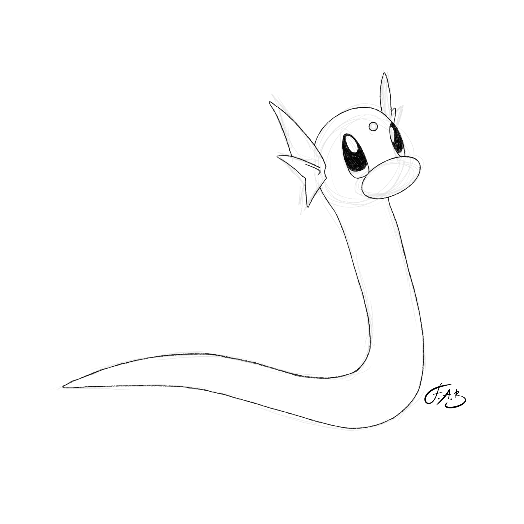 #0147 Dratini — version 1