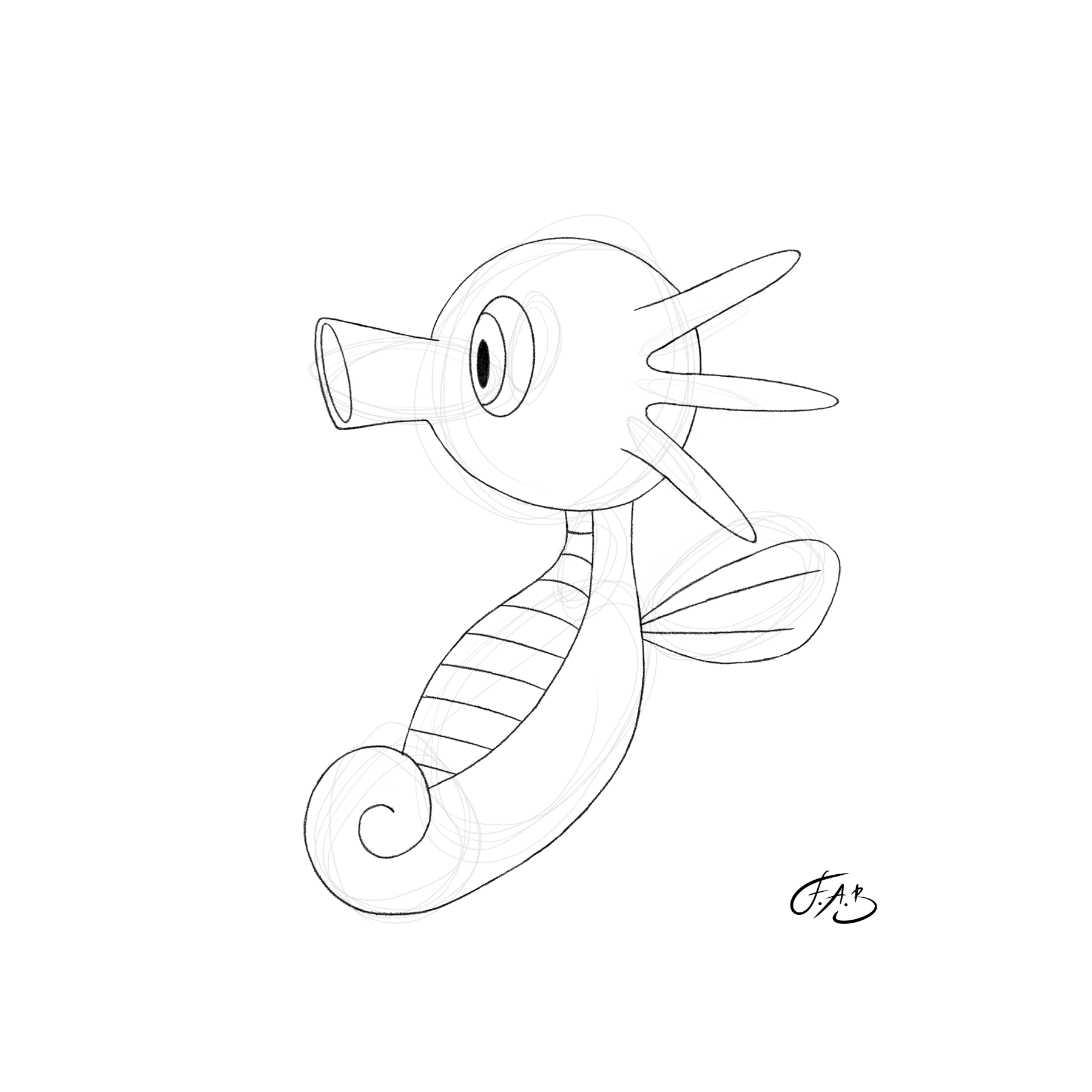 #0116 Horsea — version 1