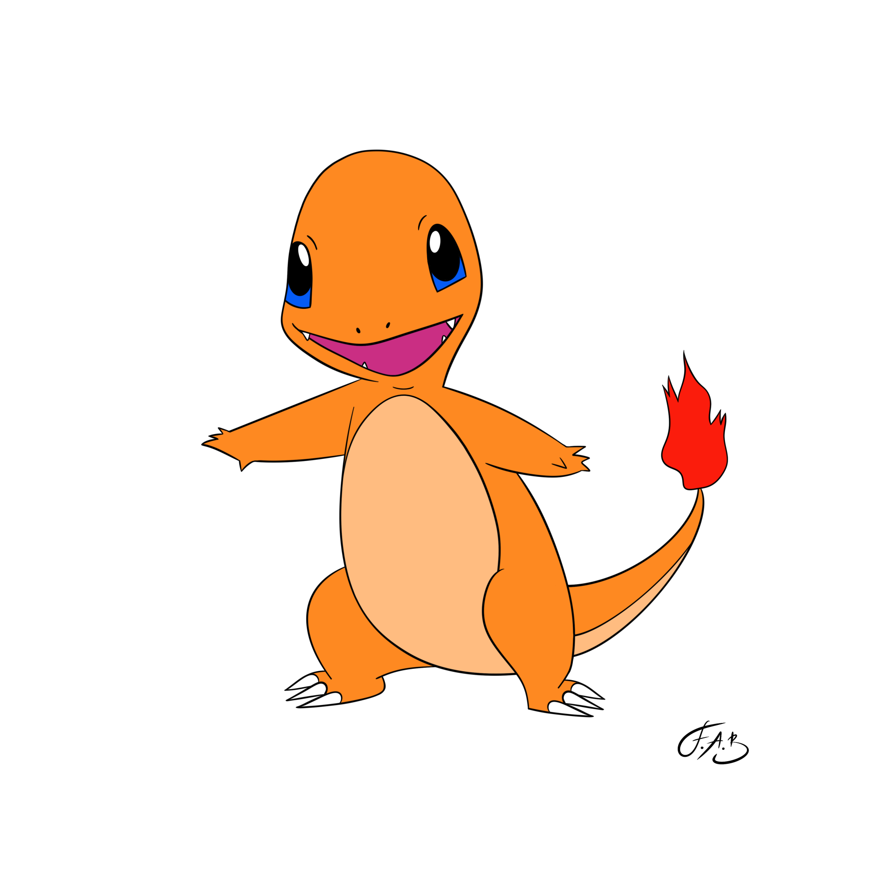 #0004 Charmander — version 3