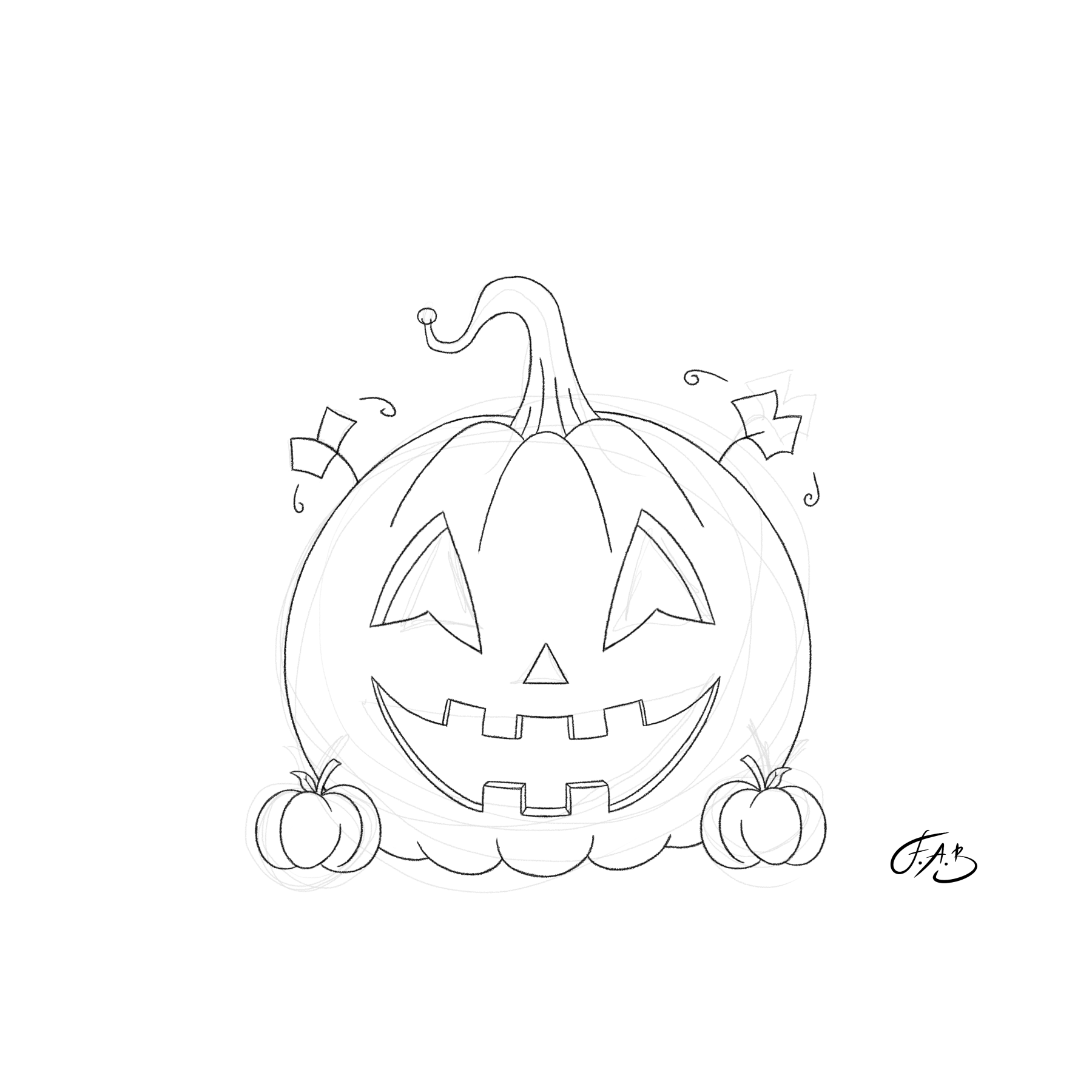 Halloween Pumpkin — version 1